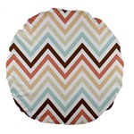 Pattern 38 Large 18  Premium Flano Round Cushions Front