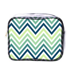 Pattern 37 Mini Toiletries Bag (one Side) by GardenOfOphir