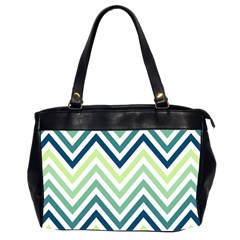 Pattern 37 Oversize Office Handbag (2 Sides) by GardenOfOphir