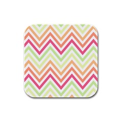 Pattern 39 Rubber Square Coaster (4 Pack) by GardenOfOphir