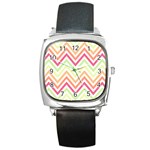 Pattern 39 Square Metal Watch Front