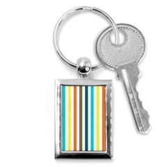 Pattern 42 Key Chain (rectangle) by GardenOfOphir