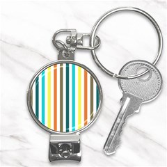 Pattern 42 Nail Clippers Key Chain