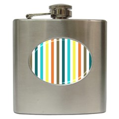 Pattern 42 Hip Flask (6 Oz) by GardenOfOphir