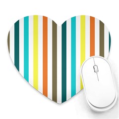 Pattern 42 Heart Mousepad by GardenOfOphir