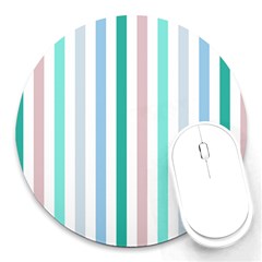 Pattern 43 Round Mousepad