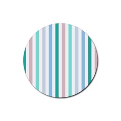 Pattern 43 Rubber Coaster (Round)