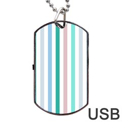 Pattern 43 Dog Tag USB Flash (One Side)