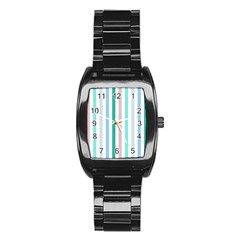 Pattern 43 Stainless Steel Barrel Watch