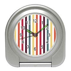 Pattern 45 Travel Alarm Clock by GardenOfOphir