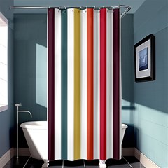 Pattern 45 Shower Curtain 36  X 72  (stall)  by GardenOfOphir