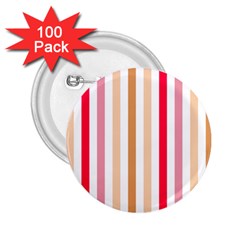 Stripe Pattern 2 25  Buttons (100 Pack)  by GardenOfOphir