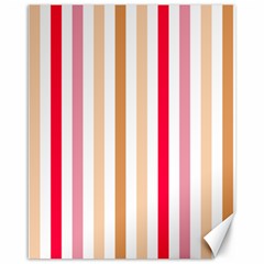 Stripe Pattern Canvas 16  X 20  by GardenOfOphir