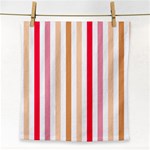 Stripe Pattern Face Towel Front