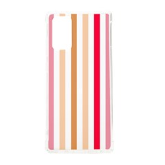 Stripe Pattern Samsung Galaxy Note 20 Tpu Uv Case by GardenOfOphir