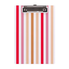 Stripe Pattern A5 Acrylic Clipboard by GardenOfOphir