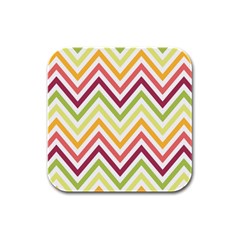 Pattern 40 Rubber Square Coaster (4 Pack) by GardenOfOphir