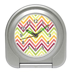 Pattern 40 Travel Alarm Clock by GardenOfOphir