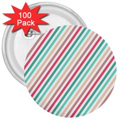 Pattern 46 3  Buttons (100 Pack)  by GardenOfOphir