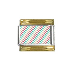 Pattern 46 Gold Trim Italian Charm (9mm) by GardenOfOphir