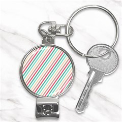 Pattern 46 Nail Clippers Key Chain