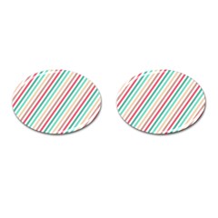 Pattern 46 Cufflinks (oval) by GardenOfOphir