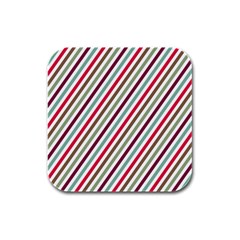 Pattern 47 Rubber Square Coaster (4 Pack) by GardenOfOphir