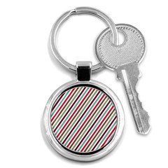 Pattern 47 Key Chain (round) by GardenOfOphir