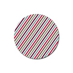 Pattern 47 Rubber Coaster (round) by GardenOfOphir