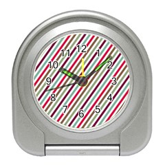 Pattern 47 Travel Alarm Clock by GardenOfOphir