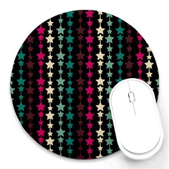 Pattern 48 Round Mousepad