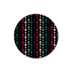 Pattern 48 Rubber Coaster (round) by GardenOfOphir