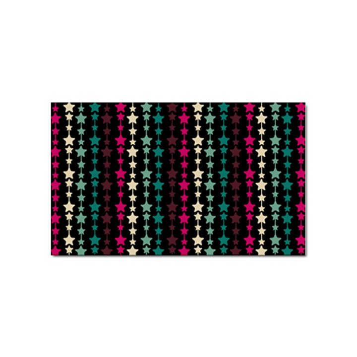 Pattern 48 Sticker Rectangular (100 pack)