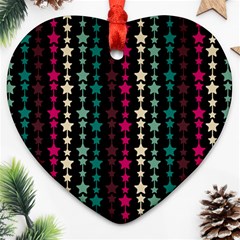 Pattern 48 Heart Ornament (two Sides) by GardenOfOphir