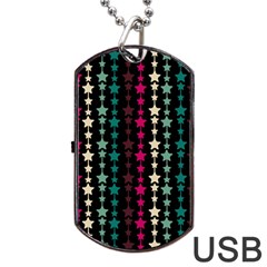 Pattern 48 Dog Tag Usb Flash (one Side) by GardenOfOphir