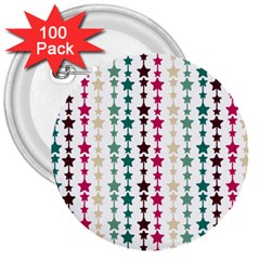 Pattern 49 3  Buttons (100 Pack)  by GardenOfOphir