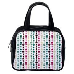 Pattern 49 Classic Handbag (one Side) by GardenOfOphir