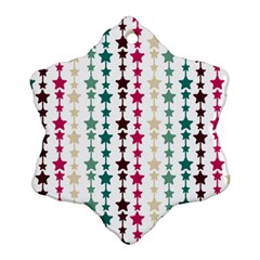 Pattern 49 Snowflake Ornament (two Sides) by GardenOfOphir