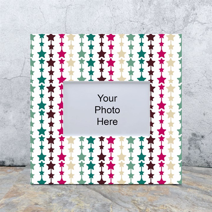 Pattern 49 White Box Photo Frame 4  x 6 