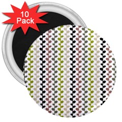 Pattern 51 3  Magnets (10 pack) 