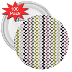 Pattern 51 3  Buttons (100 pack) 