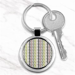 Pattern 51 Key Chain (Round)