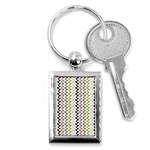 Pattern 51 Key Chain (Rectangle) Front