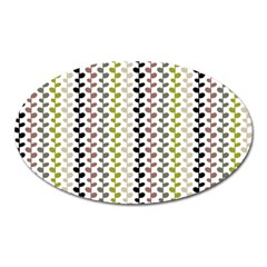 Pattern 51 Oval Magnet