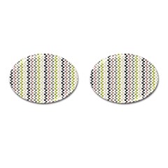 Pattern 51 Cufflinks (Oval)