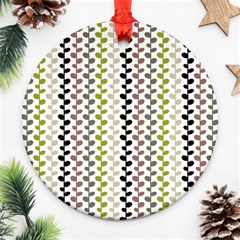 Pattern 51 Round Ornament (Two Sides)