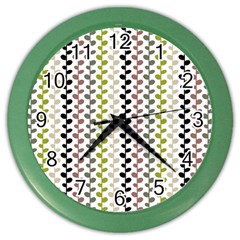 Pattern 51 Color Wall Clock