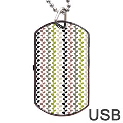 Pattern 51 Dog Tag USB Flash (One Side)