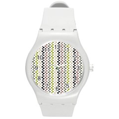 Pattern 51 Round Plastic Sport Watch (M)