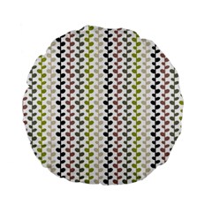 Pattern 51 Standard 15  Premium Flano Round Cushions